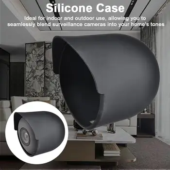 

Silicone Protective Case for Nest Camera Cover Outdoor Security Camera Protector Case Accessories