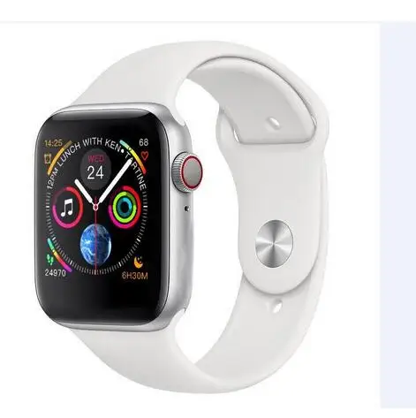 

New IWO 8 44mm Bluetooth Smart Watch Series 4 1:1 SmartWatch Case for iOS Android huawei xiaomin Heart Rate ECG Pedometer