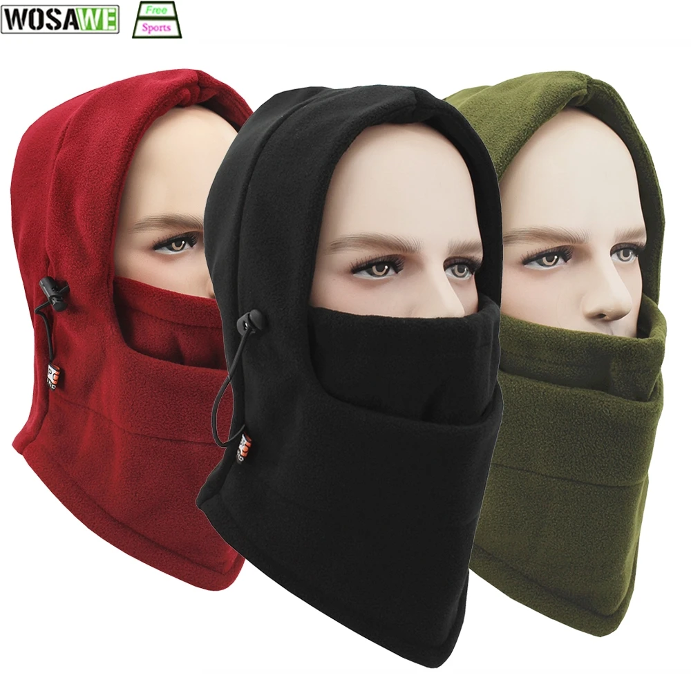 

Winter Cycling Balaclava Face Shield Thermal Cap Keep Warm Windproof Full Face Mask Skiing Skating Snowboard Hat Scarf