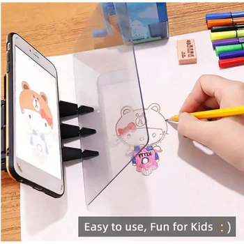 

Sketch Reflection Dimming Bracket Painting Mirror PlateTracing Copy Table Projection Linyi Board Plotter Imaging Drawing Board