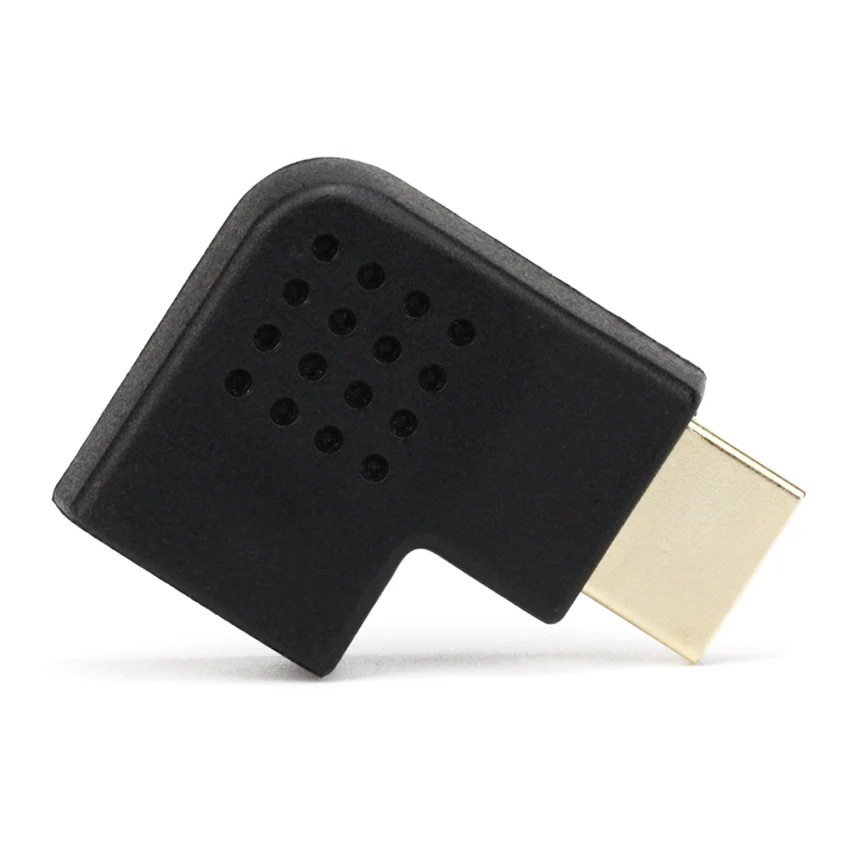 90 градусов угол HDMI M-F для 1080P HDTV кабель адаптер конвертер удлинитель HDMI кабель адаптеры-конвертеры 100 шт./лот