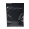 AWEPK 200pcs Black Zip Lock Opaque PE Plastic Package Bags Heat Sealable Light-proof Grocery Jewelry Privacy items Packing Bag 2