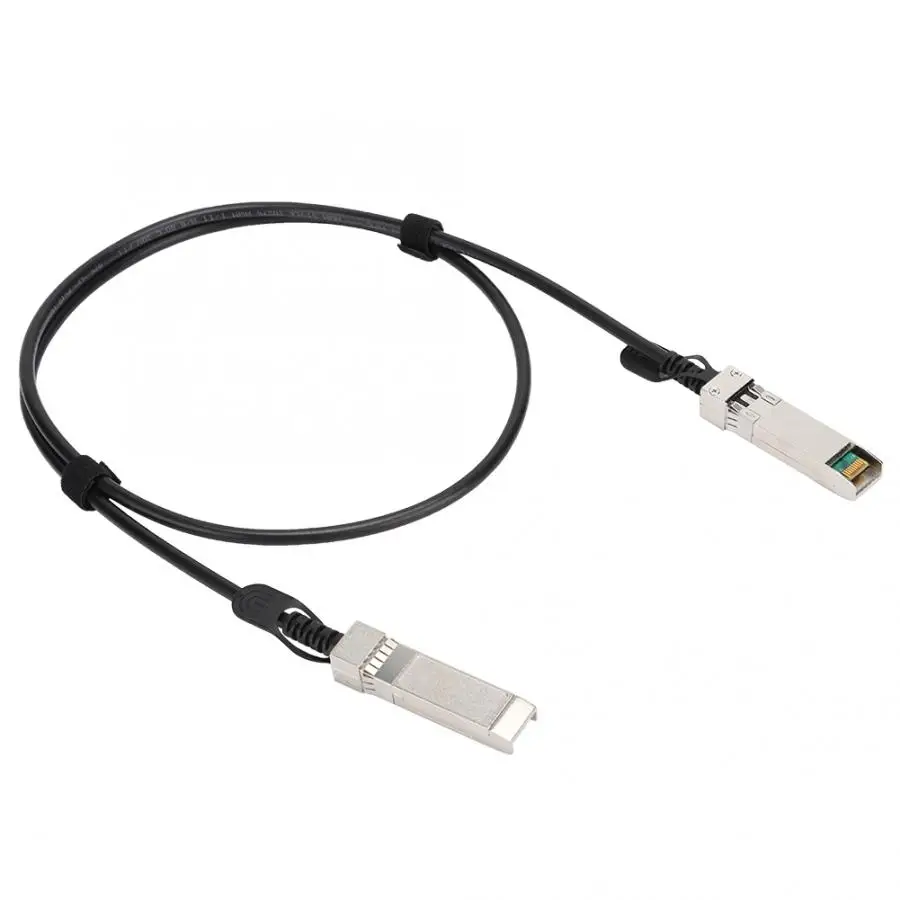 ПВХ SFP к SFP DAC 25 Гбит/с кабель черный для роутеров брандмауэров сетевые карты трансиверов маршрутизатор кабель игры кабели