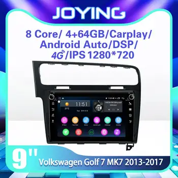 

9" Android Car Multimedia Stereo Radio Player for VW Volkswagen Golf 7 MK7 2013 2014 2015 2016 2017 Carplay GPS DSP SPDIF DAB