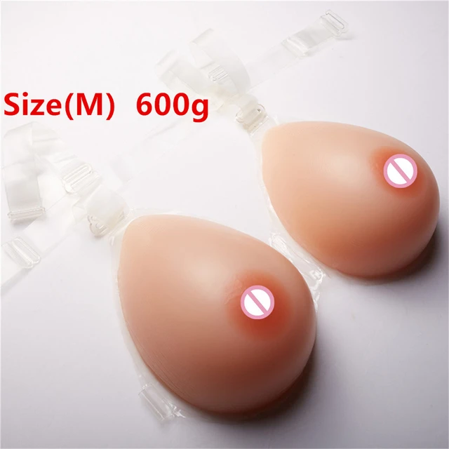 Classic Teardrop Silicone Bra Breast Form 600g/pair Crossdresser