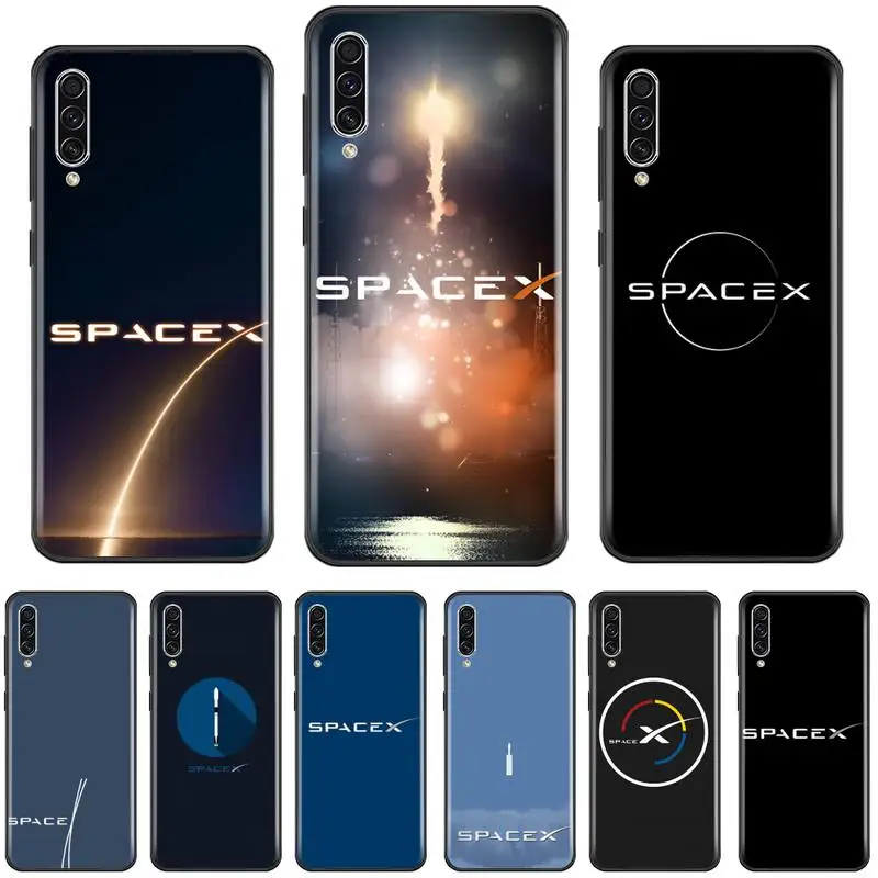Чехол для телефона spacex Space чехол Samsung A20 A30 30s A40 A7 2018 J2 J7 prime J4 Plus S5 Note 9 10 | Мобильные