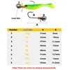 2 PSC Airscrew hooks 5g 7g 8g 9g 10g 12g 14g Lead Head Propeller Single Hook Jig Bait Fishing Hooks For Soft Lure Fishing Tackle ► Photo 3/6