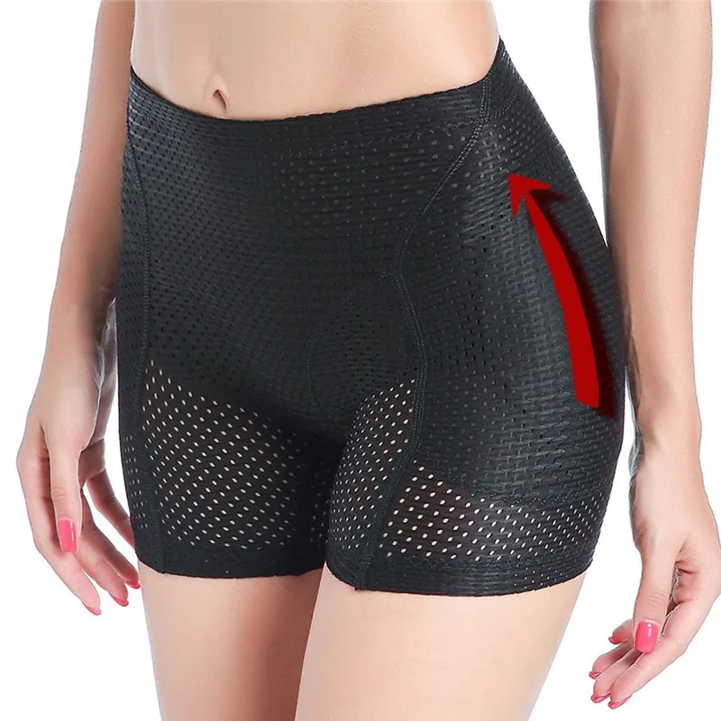 Booty Enhancer Invisibla подтяжка ягодиц формирователь набивка трусики пуш-ап низ Boyshorts сексуальное Корректирующее белье трусики Hip Padder