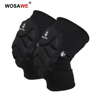 

WOSAWE Motorcycle Knee Pads Cycling Goalkeeper Football Volleyball EVA Sponge Sports Knee Guards Support Bike Protector