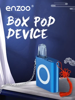 

Authentic enzoo box pod device 580mAh Battery With 2ml Vape Cartridge with degulating chip capacity universal Relx Pods sp2 pods