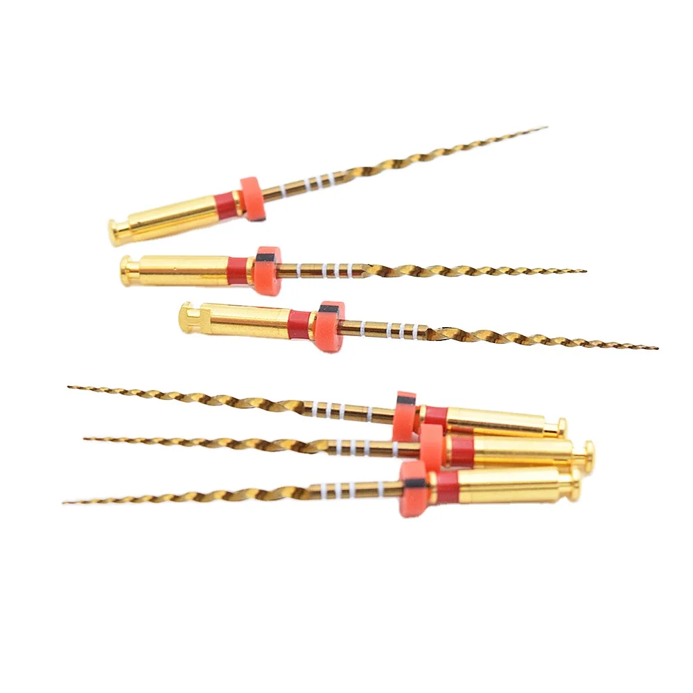 Endo Rotary Files Dental Pulp Files Diamond File Set Dental Instrument NITI Endodontic Root Canal Files Engine Use For Dentist