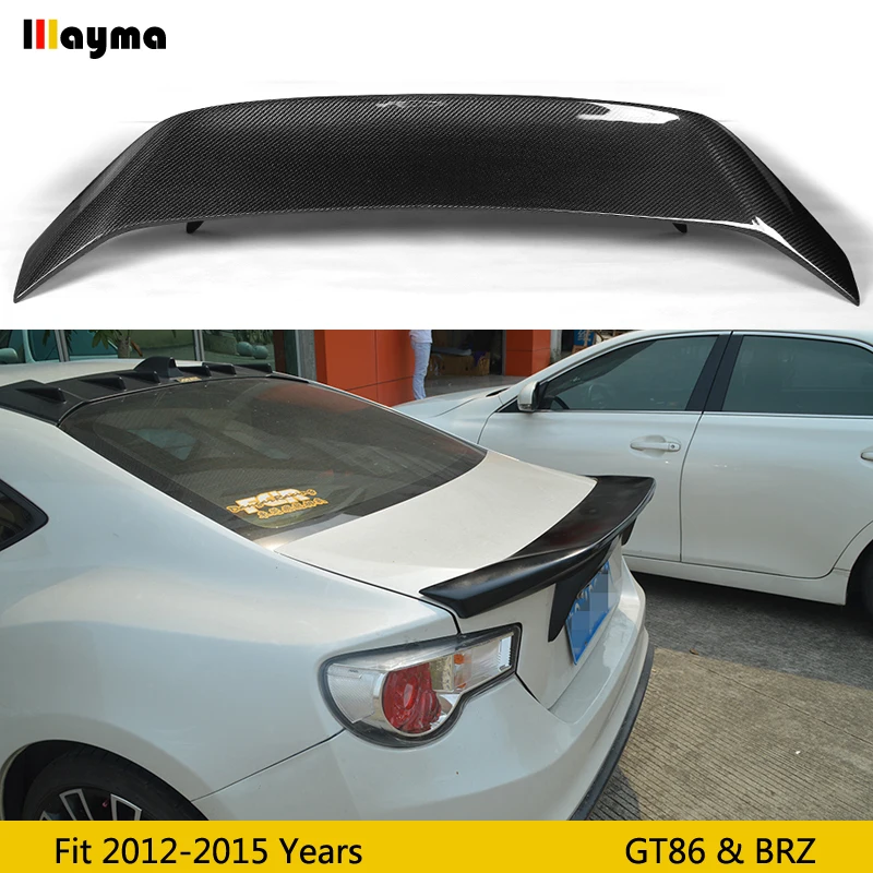 Спойлер для заднего крыла из углеродного волокна в стиле AB Toyota GT86 Subaru BRZ Scion 86 2012 2015