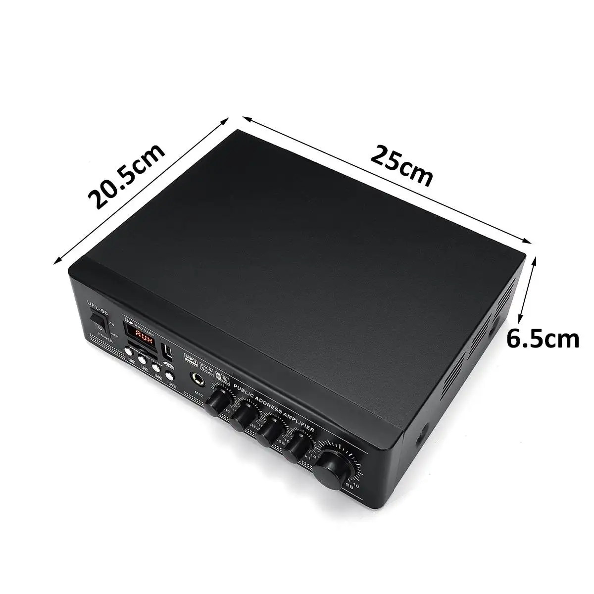 220 В 800 Вт 2CH HIFI аудио стерео усилитель мощности bluetooth FM радио USB SD домашний кинотеатр Amplificador аудио караоке музыкальный плеер