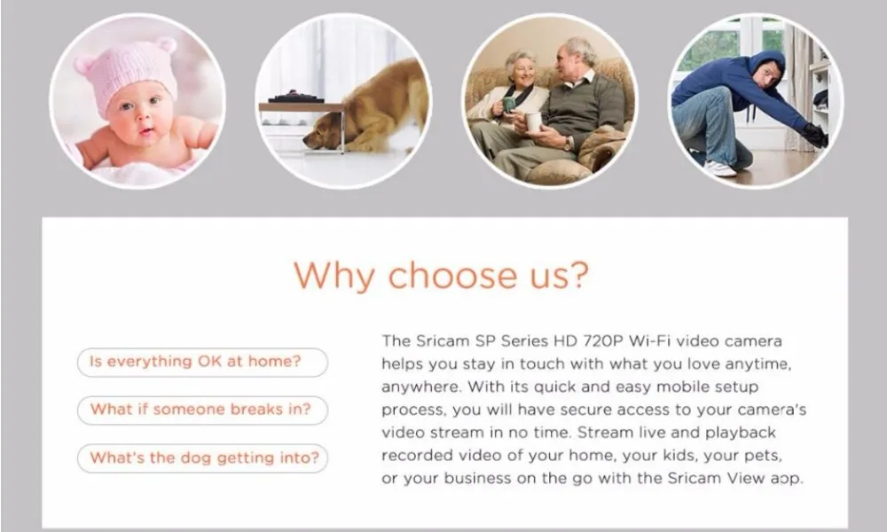 Sricam SP009 IR Cut Wifi ip-камера Сетевая Беспроводная 720P HD камера CCTV камера безопасности домашняя видеоняня для детей