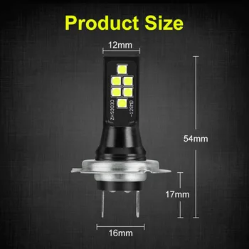 

360Degree LED Headlight 6500K White 15000LM Durable Single Beam DC 9-32V