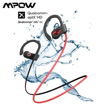 

Mpow Flame S iPX7 Sweatproof Sports Earphone Bluetooth Wireless Earphones Aptx-HD 12h Playtime For iPhone Samsung Huawei Xiaomi