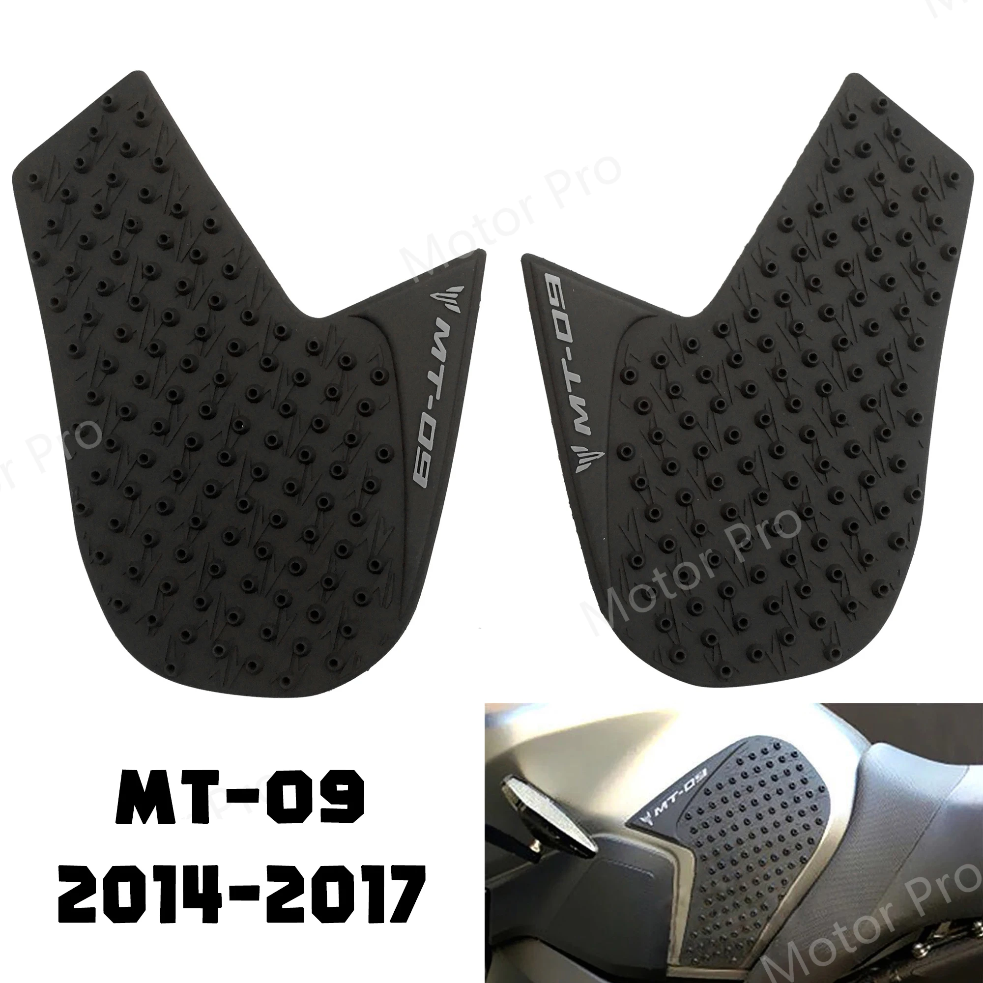Для Yamaha MT09 FZ09 накладки на бак наклейки наколенники сцепления колодки аксессуары для мотоциклов MT-09 FZ-09 MT FZ 09