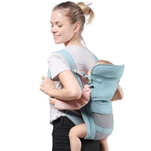 Porte bébé, sac à dos avant et arrière, Portable, Convertible, ergonomique, mains libres, pour nouveau né