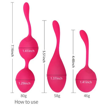 Silicone Kegel Balls Ben Wa Ball Vaginal Tighten Exercise Egg Massager Adult Trainer Couples Sex Toys For Women Sex Shop femme