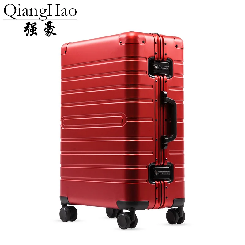 20"24"28"inch Aluminum alloy frame business trip suitcases and travel bags valise cabine koffer maletas carry on luggage
