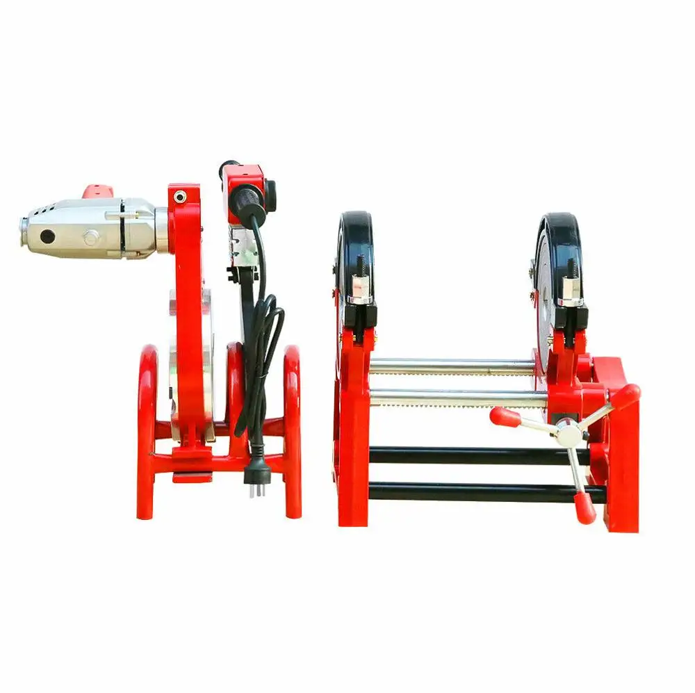 110V Manual Pipe Butt Fusion Welder PE HDPE PB PVC Piping Welding 2.48/"-6.30/"