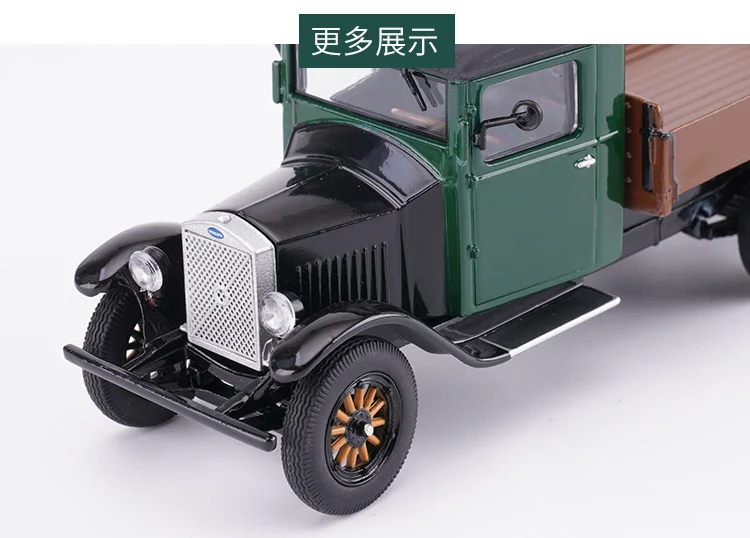 Коллекционный сплав 1:43 Volvo Lv40 Born 1928 винтажные модели автомобилей моделирование ретро грузовик пикап игрушки для украшение для детской