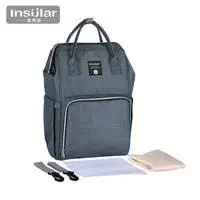 Denim Blue Рюкзак для мамы большой емкости многофункциональная водонепроницаемая сумка для матери и ребенка на открытом воздухе - Цвет: Denim Blue