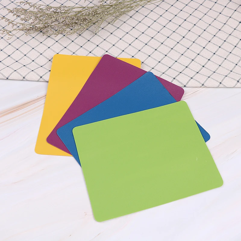 2Pcs Ultra Thin Rubber Cloth Square Mouse Pad Mat Slim Mousepad For PC Optical Laser Mouse Trackball Mice 21.5*17.5cm