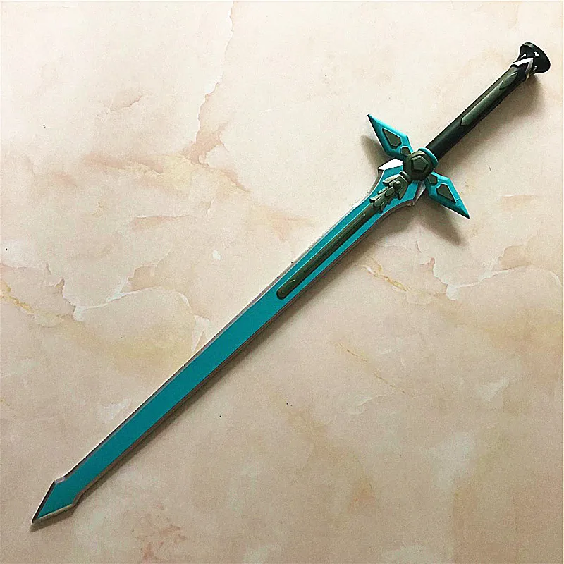 Sword Art Online SAO 80 см 1:1 Асуна фигурка оружия Kirigaya Kazuto Elucidator/Dark Repulser косплей меч из