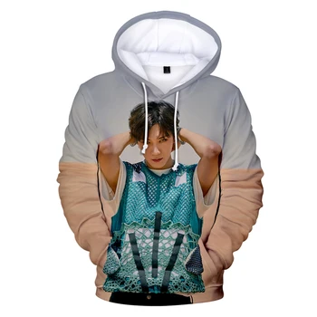 

2019 New Korea Team 3D Print SuperM Hoodies in men/women Sweatshirts long sleeve autumn warm loose fashion casual clothes