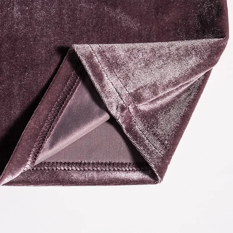 ArtSu велюровый кружевной кроп топ с бретелькой на шее Camis без рукавов с открытыми плечами открытая спина сексуальные топы фиолетовая Осенняя уличная одежда ASVE20810