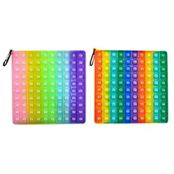Brinquedo montessori educativo para crianças, mesa para ensino, brinquedos educativos, método aritótico para crianças, 0 a 100
