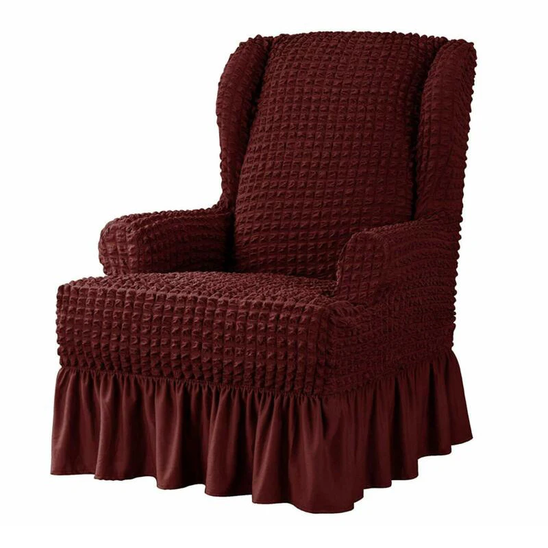 Домашний декор Wingback Чехол для стула Универсальный стрейч дисплей мебель протектор