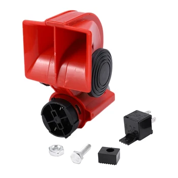 

115DB 12V Electric Snail Air Horn Super Loud Raging Universal Car Motor Truck