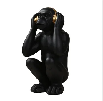 

Nordic Abstract Figurine Personality Modern Animals Art Living Room Model Ornaments Creative Decoracao Home Decor Crafts DA60XB