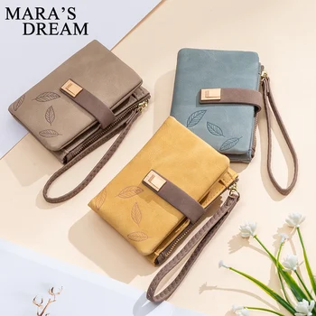 

2020 New Fashion Women Wallet Zipper Hasp Small Money Bag Purse Ladies Coin Credit Card Holder Leather Walet Wallets for women