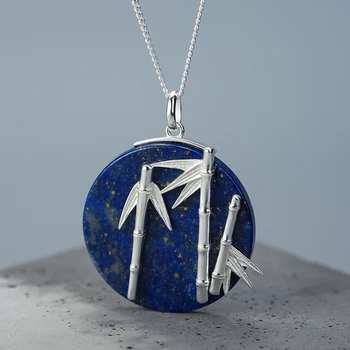 Creative Handmade Designer Unique Bamboo Pendant Fine Jewelry3