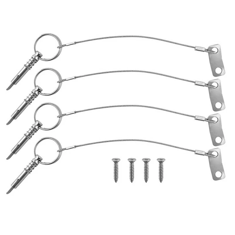 Quick Release Pin 4 Pieces of Boat Bimini Quick Release Pin ...