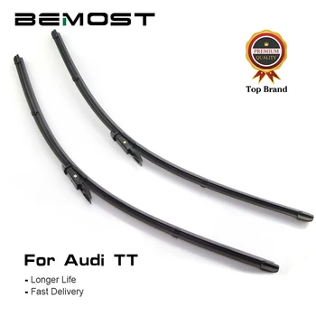 

BEMOST Car Front Window Windshield Wiper Blades For Audi TT MK1/MK1 8N/MK2/MK3 1998 TO 2017 Push Button/Hook/Pinch Tab/Side Pin