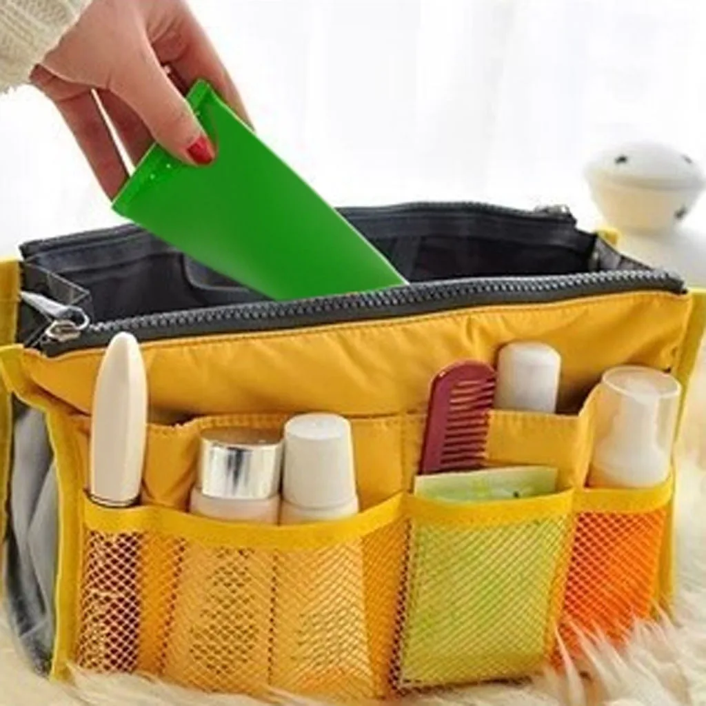 Косметический мешок многофункциональный большой емкости сумки путешествия призвание Твердые аккуратные сумка# YJ2
