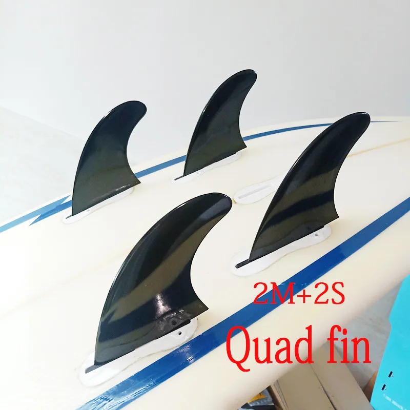 New Surfboard Fins Twin Tri Quad Five fin a Set for FCS II fin box Nylon+ fiber FCS 2 Fins Hot Sell surf Fin Quilhas Five fins