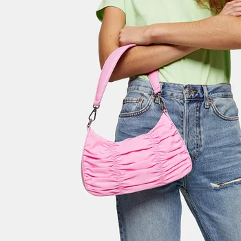 

NEW Cloud Shoulder Bag Female OL Commute Underarm Bag Ins Chic Handbag Clutch Small Squre Bags For Women 2020 High Quality Bolsa