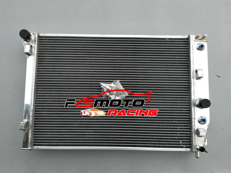 Абсолютно алюминиевый радиатор 56 мм и вентиляторы для CHEVY CORVETTE Z06 C5 350 5.7L V8 A/T 1997-2004