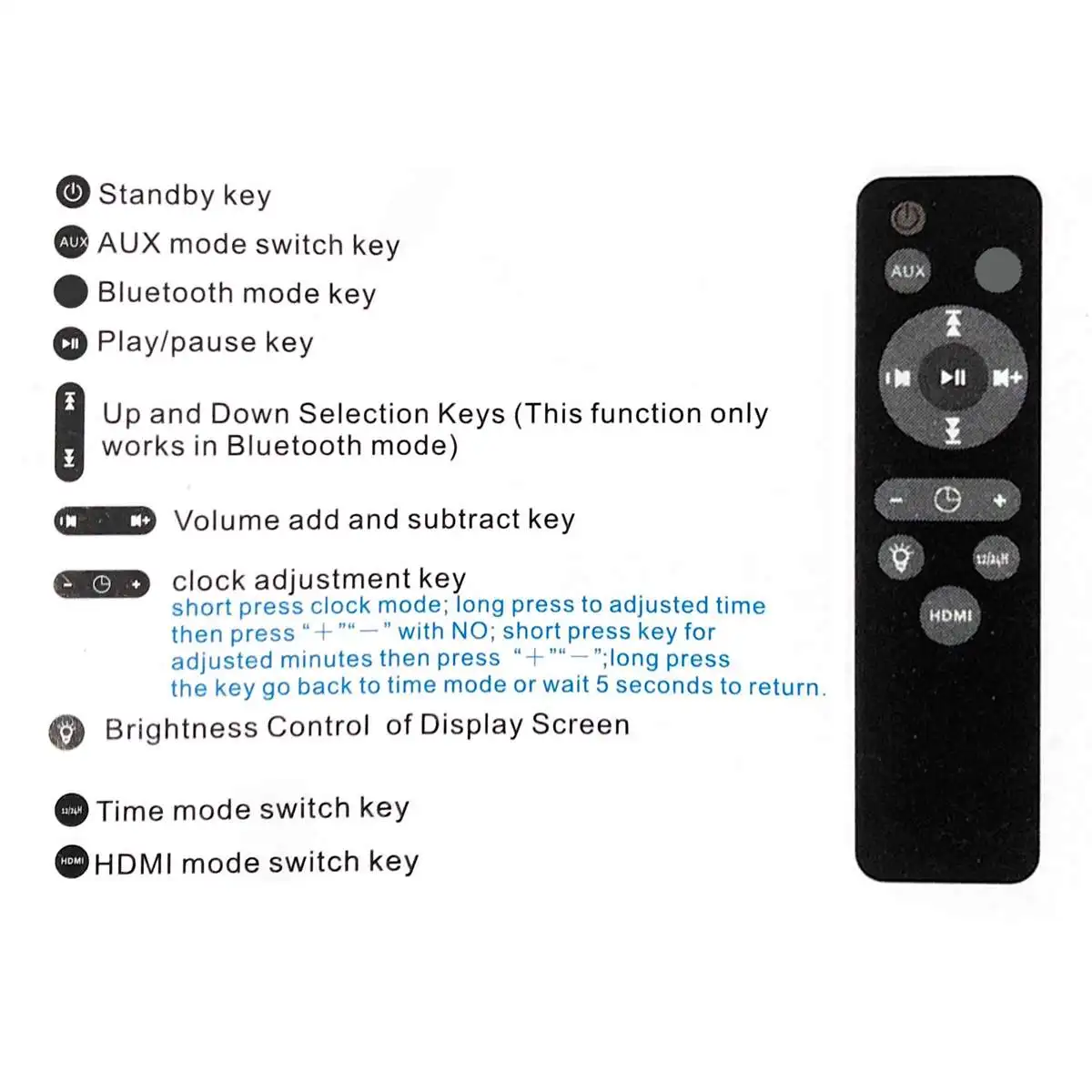  30W Wireless TV Soundbar bluetooth Speaker Sound Bar HIFI Stereo Sound Wooden Loundspeaker with AUX