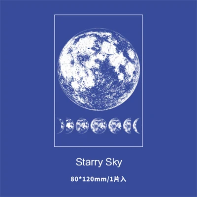 starry sky Винтажный Цифровой алфавит Прозрачная силиконовая печать резиновые прозрачные штампы для DIY скрапбукинга бумага ремесло Стандартный штамп Kawaii - Цвет: starry sky