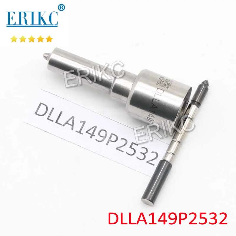 

DLLA 149 P 2532 Black Needle Sprayer DLLA149P2532 Common Rail Injector Nozzle Tip 0 433 172 532 For Bosch 0445110772 0445110773