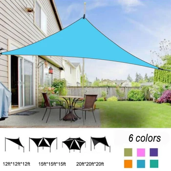 

Spot UV Protection Canopy Outdoor Shade Triangular Rainproof Sunproof Awning QP2