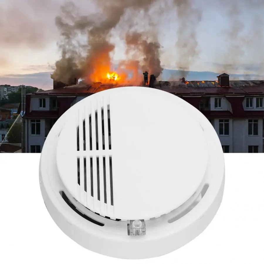 

Wireless Allarme Fumo Smoke Detector Photoelectric Sensibile del Rivelatore di Independent Fire Alarm rauchmelder
