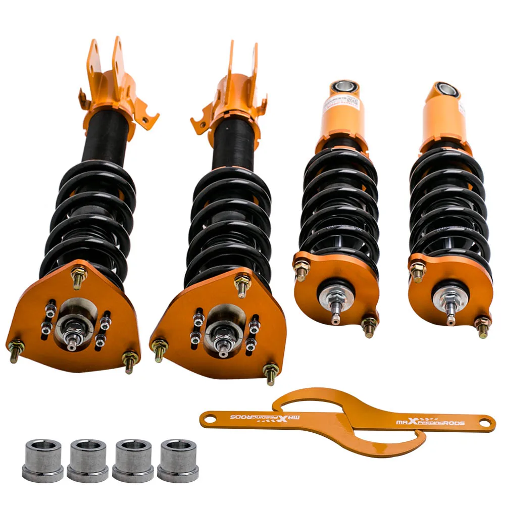 

Complete Front & Right Coilover Kits For Subaru Legacy Outback TOURING WAGON BHE/BH5 1998.06-2003.05 Struts Shocks Adj. Damper