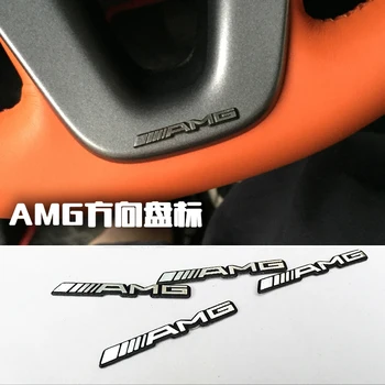 

1pcs AMG Logo Car Inner Sticker Trims Interior moulding Sticer for Smart 450 451 smart 453 fortwo forfour